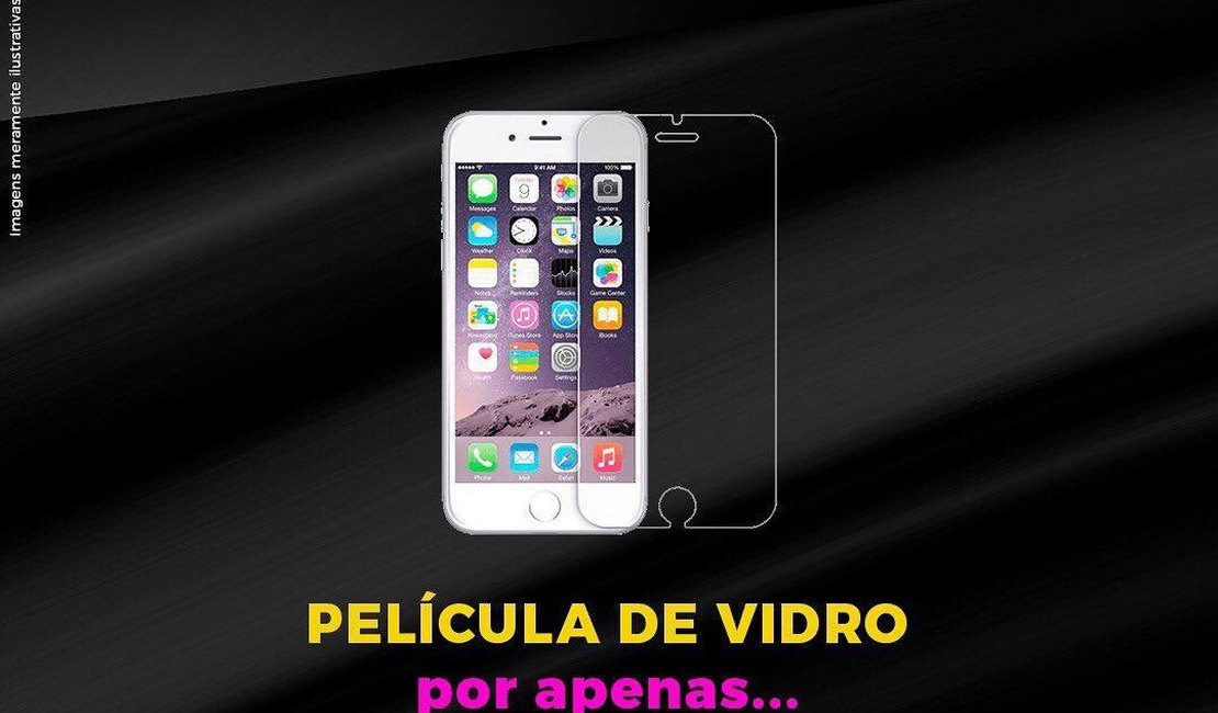 Oficina do Smartphone vende película de celular a R$ 1 durante todo o mês de novembro