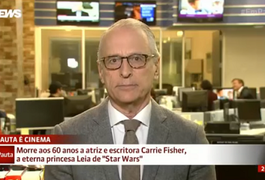 Jornalista Jorge Pontual se desculpa por piada sobre morte de Carrie Fisher