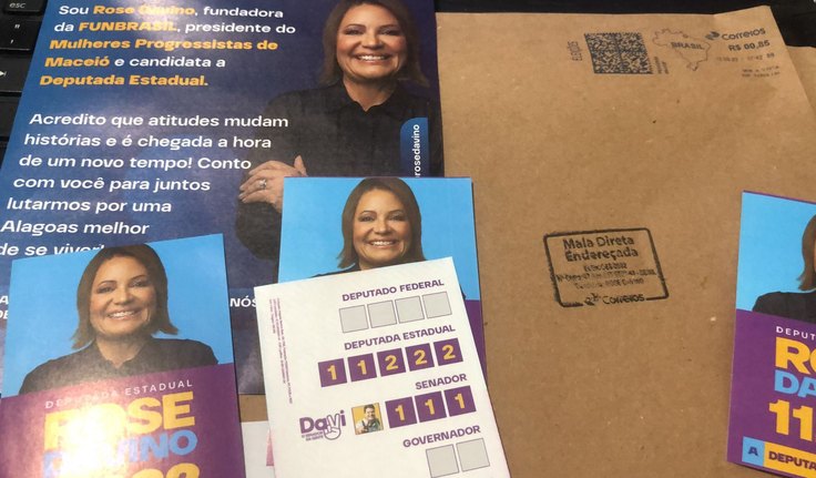 Rose Davino utiliza cadastros da FunBrasil para envio de correspondência eleitoral