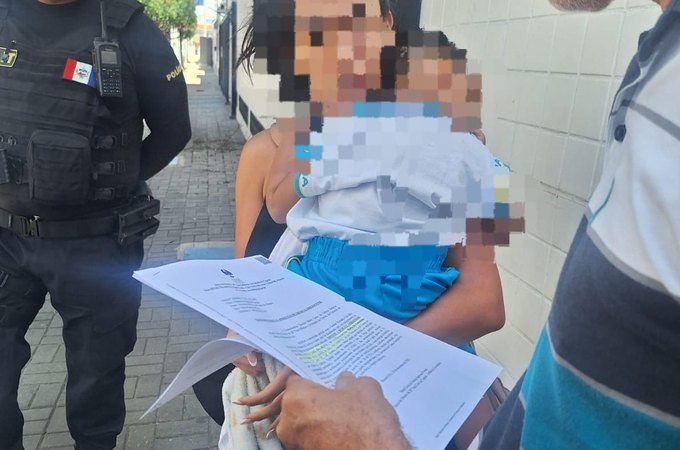 Polícia Civil cumpre mandado judicial de busca e apreensão de criança