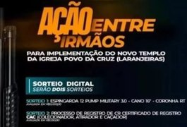 Exército notifica igreja e pede esclarecimentos sobre rifa de espingarda calibre 12