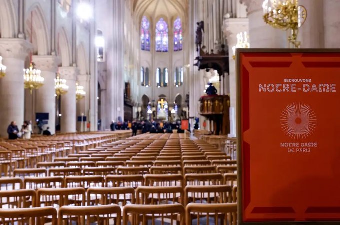 Catedral de Notre-Dame reabre cinco anos após incêndio