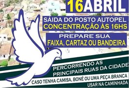 Após morte de gerente de banco, moradores de Girau organizam caminhada pela paz