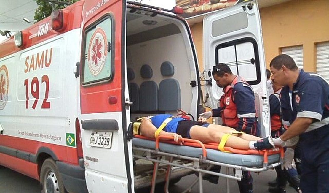 Motorista sofre mal súbito e é socorrida para a UEA, em Arapiraca