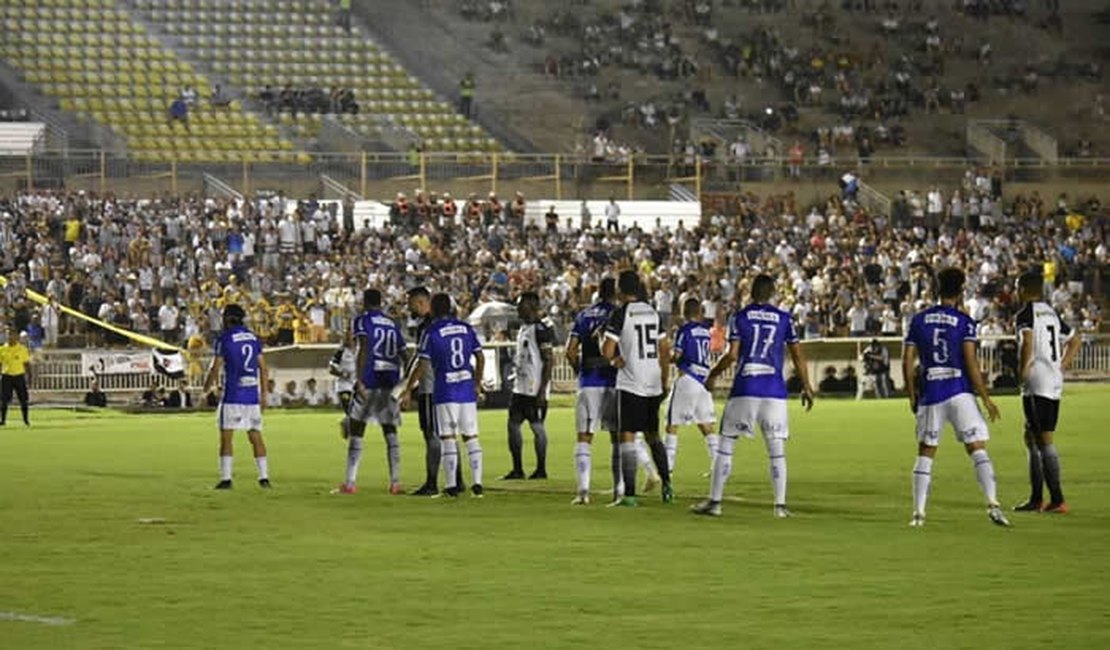 CSA perde para o Botafogo-PB e está eliminado da Copa do Nordeste