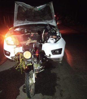 Motociclista morre após colisão com caminhonete em trecho da AL-220