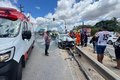 Sequência de acidentes é registrada em frente ao Partage Arapiraca; duas pessoas ficam feridas