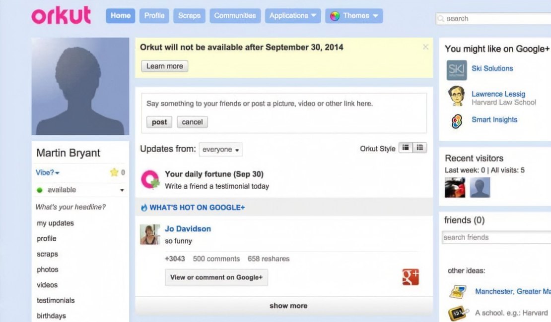 Criador do Orkut reativa site original e promete novidades em breve