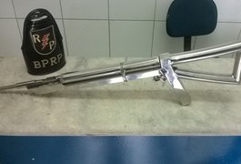 Polícia apreende arma de fabricação caseira em Maceió