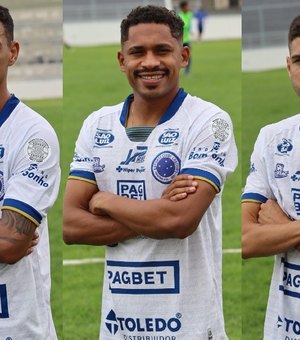 Cruzeiro de Arapiraca anuncia três reforços para a sequência da temporada