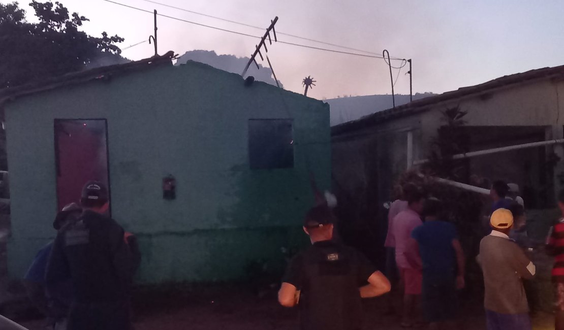 Jovem é preso após atear fogo na casa da avó na zona rural de Girau do Ponciano