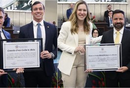 Presidentes da OAB são homenageados na Assembleia Legislativa de Alagoas