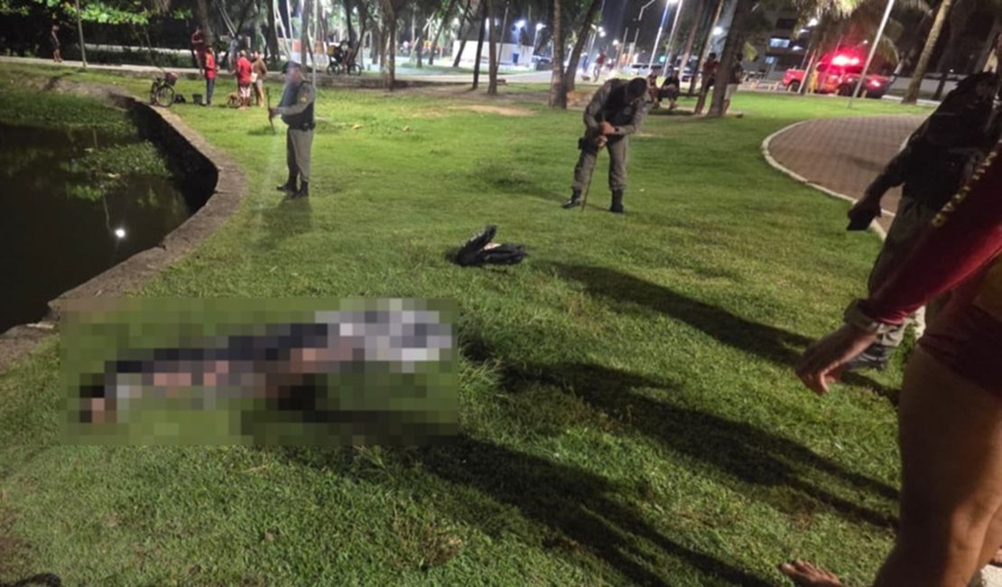 Corpo de homem de 50 anos é encontrado boiando na Lagoa da Anta, em Maceió
