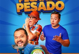 Show “Pegando Pesado” com Mução, Renan da Resenha e Zé Fabiano acontece dia 30 de janeiro em Arapiraca