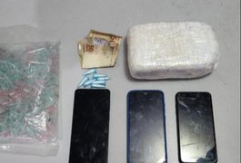 'Gêu da Brasiliana' é preso com aproximadamente 1kg de cocaína em residência no bairro Planalto