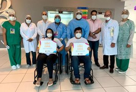 Hospital da Mulher concede alta a dois pacientes de Manaus que se recuperaram da Covid-19