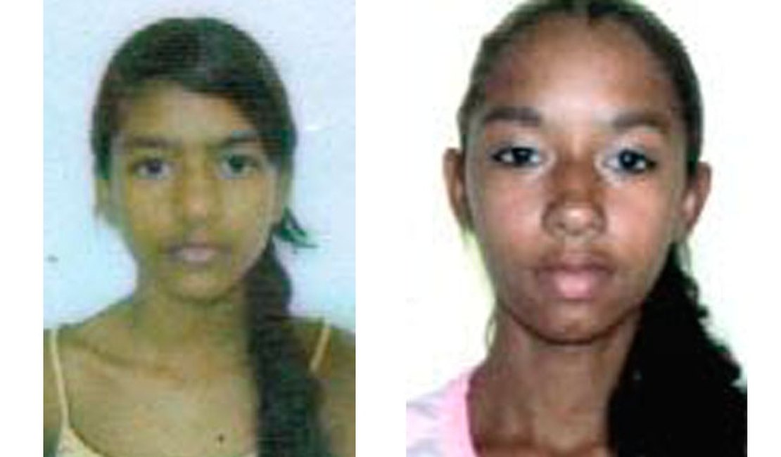 PC divulga fotografias de adolescentes desaparecidas