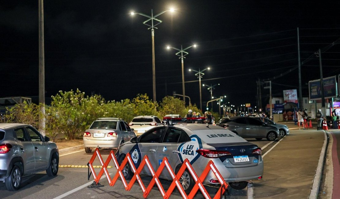 Polícia prende 16 condutores alcoolizados no final de semana de prévias
