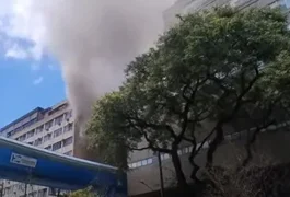 Incêndio atinge prédio do Instituto do Coração em São Paulo