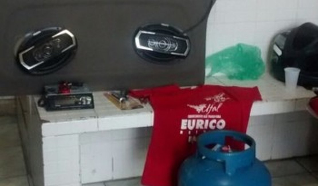 Acusado de arrombamento e furto é preso em Penedo