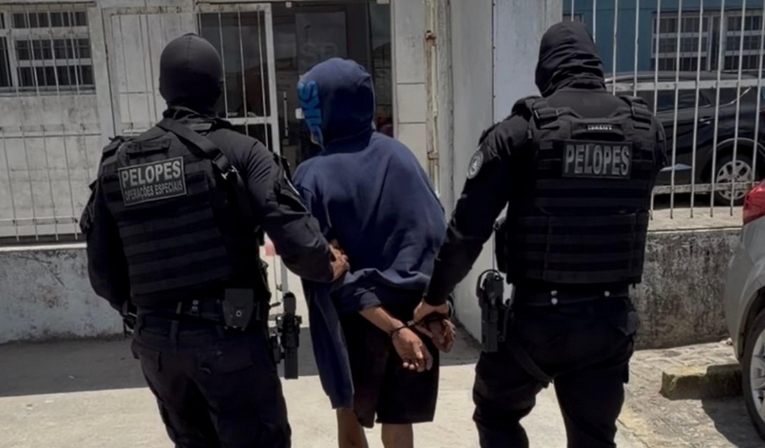 Pelopes prende 'CJ', suspeito de integrar organização criminosa em São Miguel dos Milagres