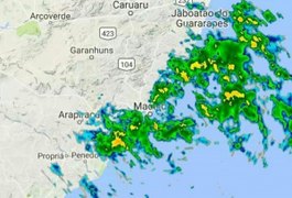 Fim de semana em Alagoas tem previsão de chuvas isoladas