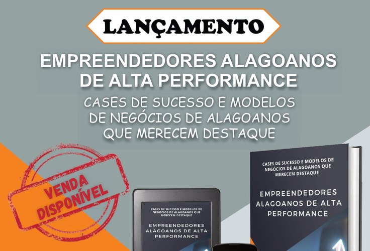 💥🚀Lançamento do livro: Empreendedores alagoanos de alta performance