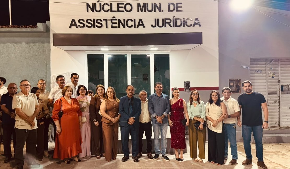 Prefeitura de Jaramataia inaugura Núcleo Municipal de Assistência Jurídica e entrega mais de mil cestas básicas