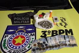 PM prende indivíduo de 23 anos por tráfico de drogas, em Junqueiro