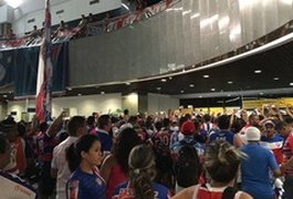 Fortaleza é recebido com festa após eliminar o Flamengo