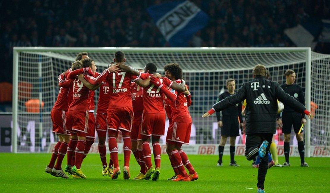 Bayern bate o Hertha e leva o título alemão