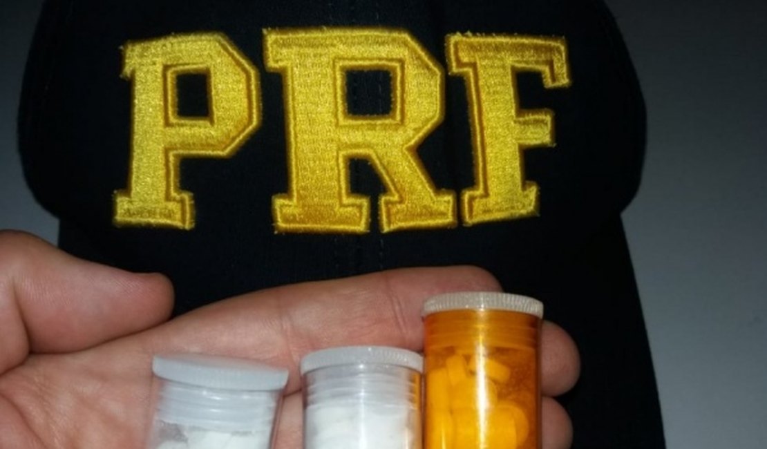 PRF apreende anfetaminas e prende caminhoneiro na BR-423, em Canapi