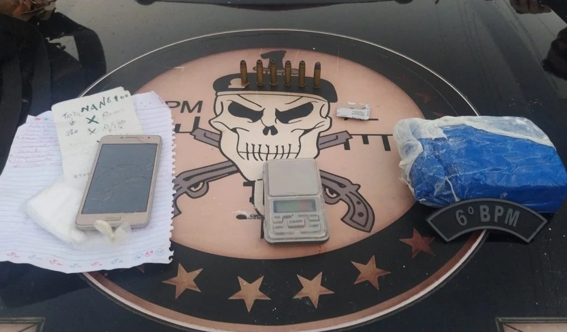 Polícia apreende 730 gramas de cocaína, em Passo de Camaragibe