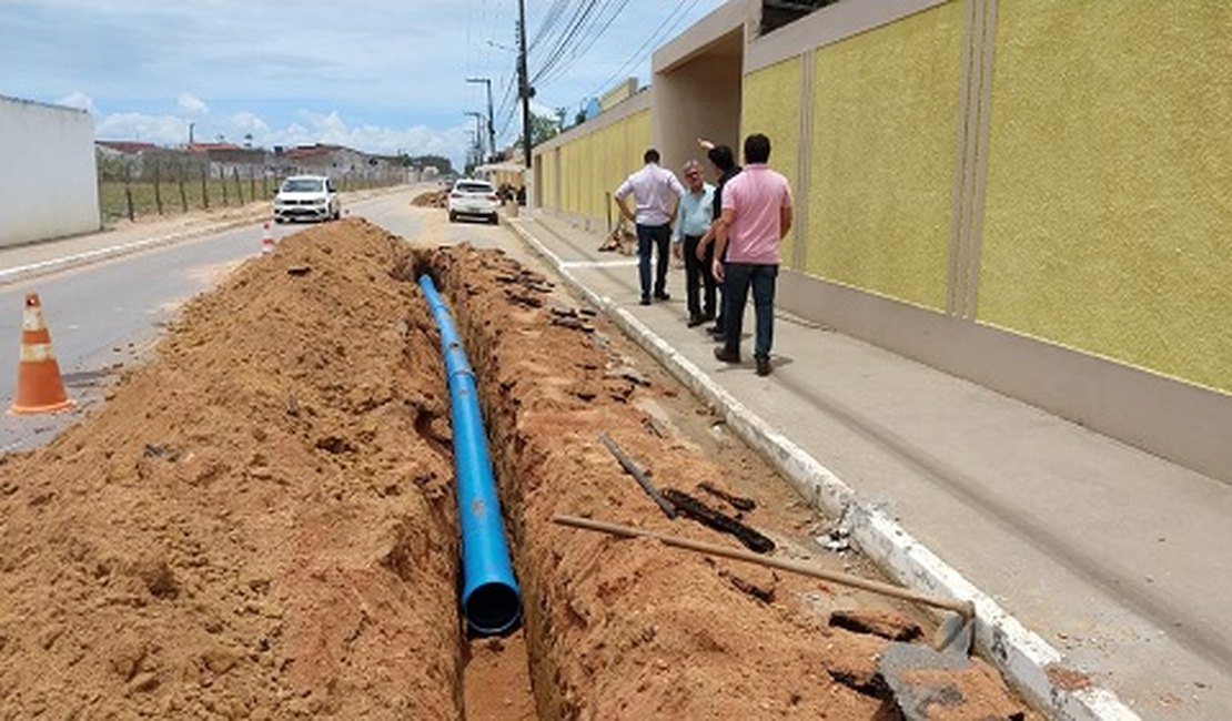 Casal investe R$ 12 milhões em obras para melhorar abastecimento em Arapiraca