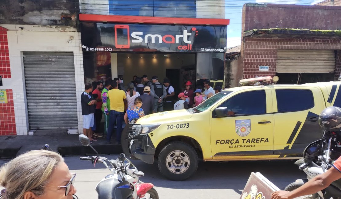 Arapiraquense é preso após tentar roubar loja em Girau do Ponciano