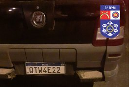 Ladrões de bois fogem da polícia e carro é recuperado em Girau do Ponciano