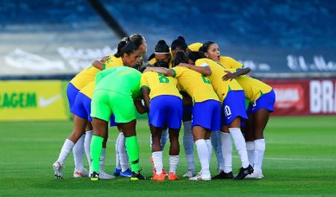 Em amistoso, seleção feminina do Brasil bate a Russia por 3 a 0