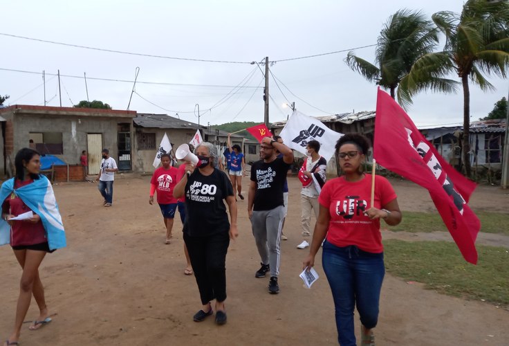 Em ato na periferia de Maceió, Unidade Popular acusa Bolsonaro de discurso golpista