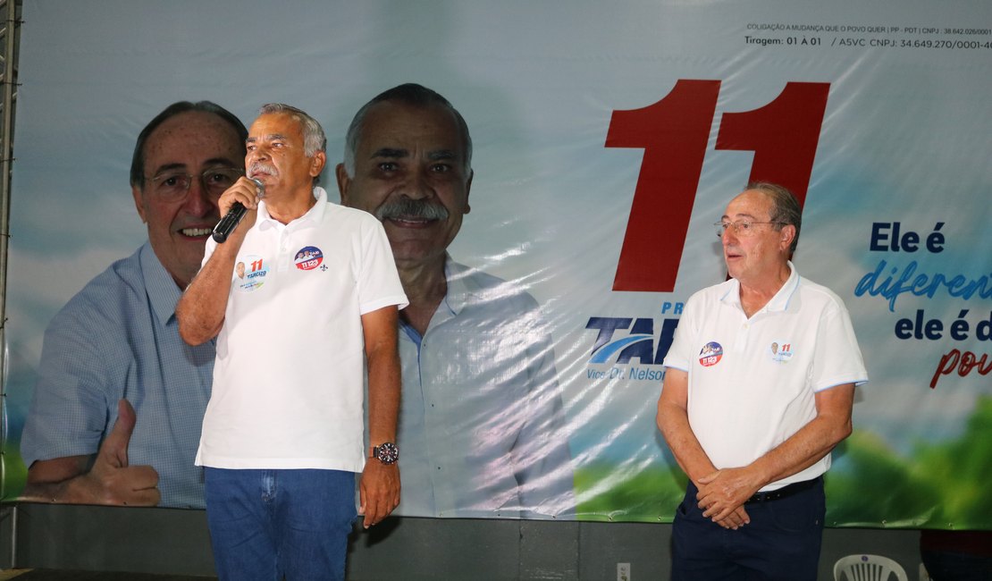Tarcizo Freire e Dr. Nelson Brandão apresentam propostas de melhorias para Arapiraca durante evento no bairro Ouro Preto