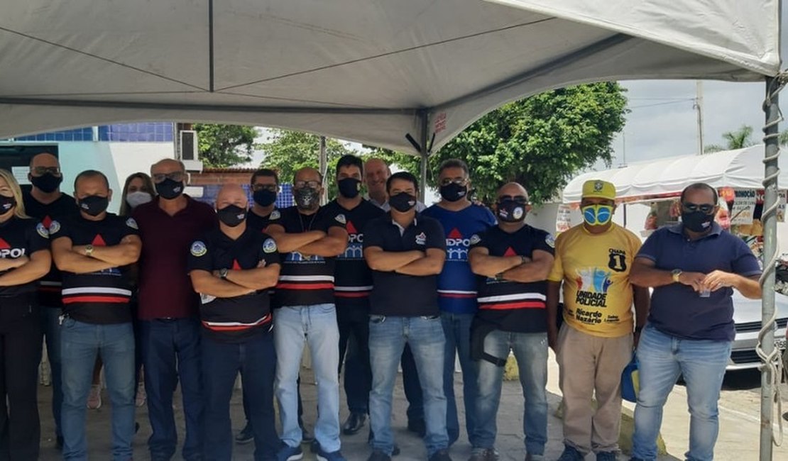 Policiais civis de Alagoas paralisam as atividades por 48 horas