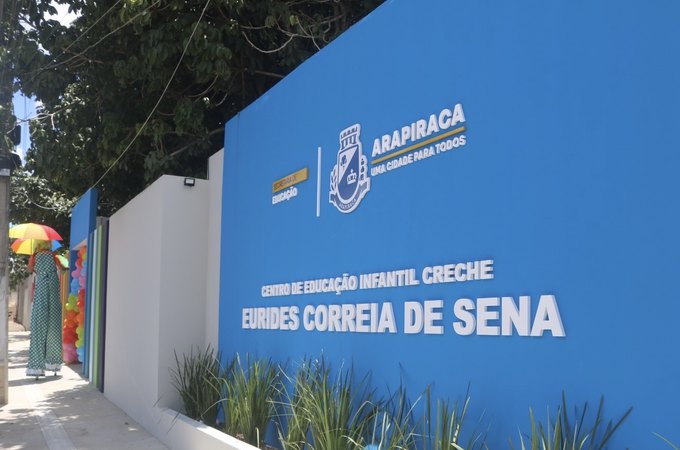 Vídeo. Prefeitura entrega reforma do CEI Eurides Correia de Sena em Arapiraca