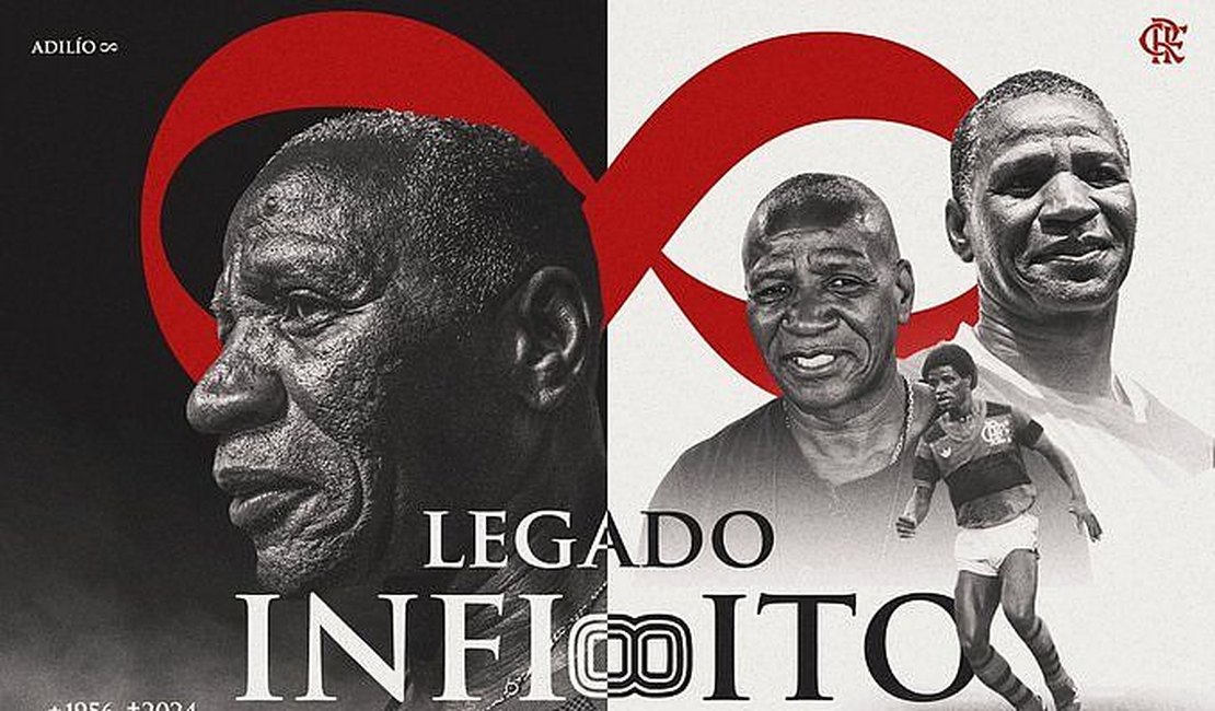 Morre Adílio, campeão mundial do Flamengo, aos 68 anos