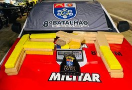 PM apreendeu mais de 27 kg de drogas nos primeiros dias de fevereiro em Alagoas