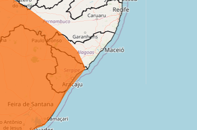 Confira a previsão do tempo para Alagoas nesta sexta-feira (10)
