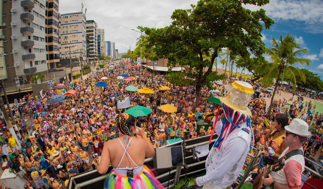 Prévias carnavalescas animam Maceió neste fim de semana com grandes atrações