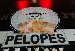 Pelopes prende dois homens por tráfico de drogas em Arapiraca