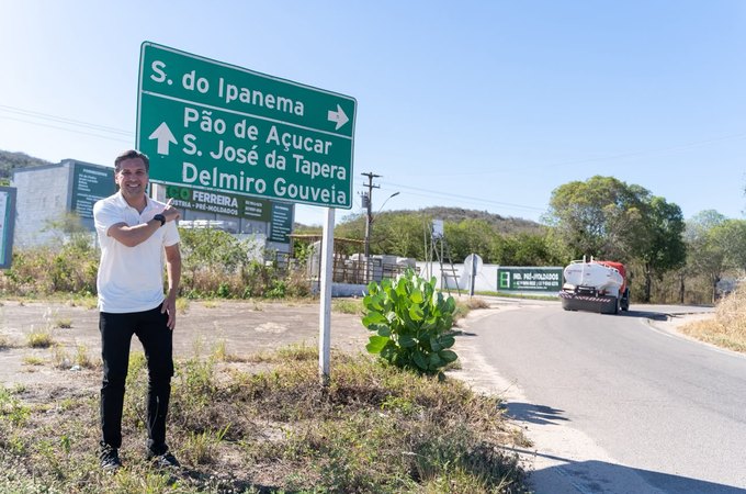 Isnaldo Bulhões reafirma compromisso com a duplicação de rodovia no Sertão e exalta legado de Renan Filho