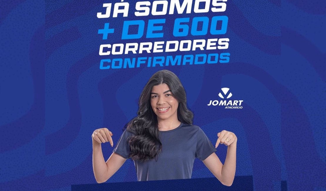 Jomart Run promete reunir cerca de mil atletas profissionais e amadores em Arapiraca