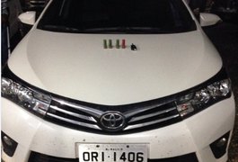 Toyota Corolla roubado em Maceió é recuperado em Arapiraca