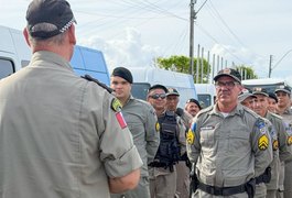 PM de Alagoas envia primeiras tropas para policiamento no interior durante o período carnavalesco